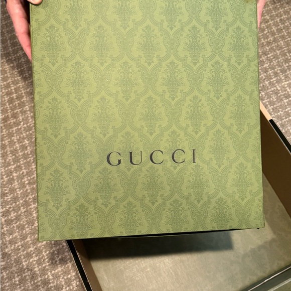 Gucci Gray GG Supreme Baby Changing Bag